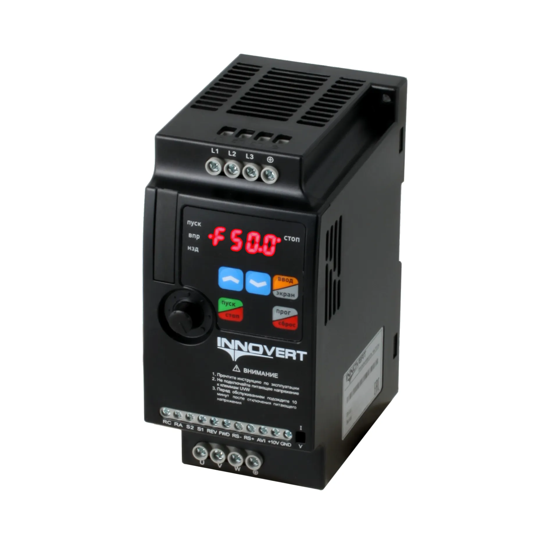 (2,2 кВтx380 В) Преобразователь INNOVERT ISD222M43E mini PLUS, выходной ток 5.0 А