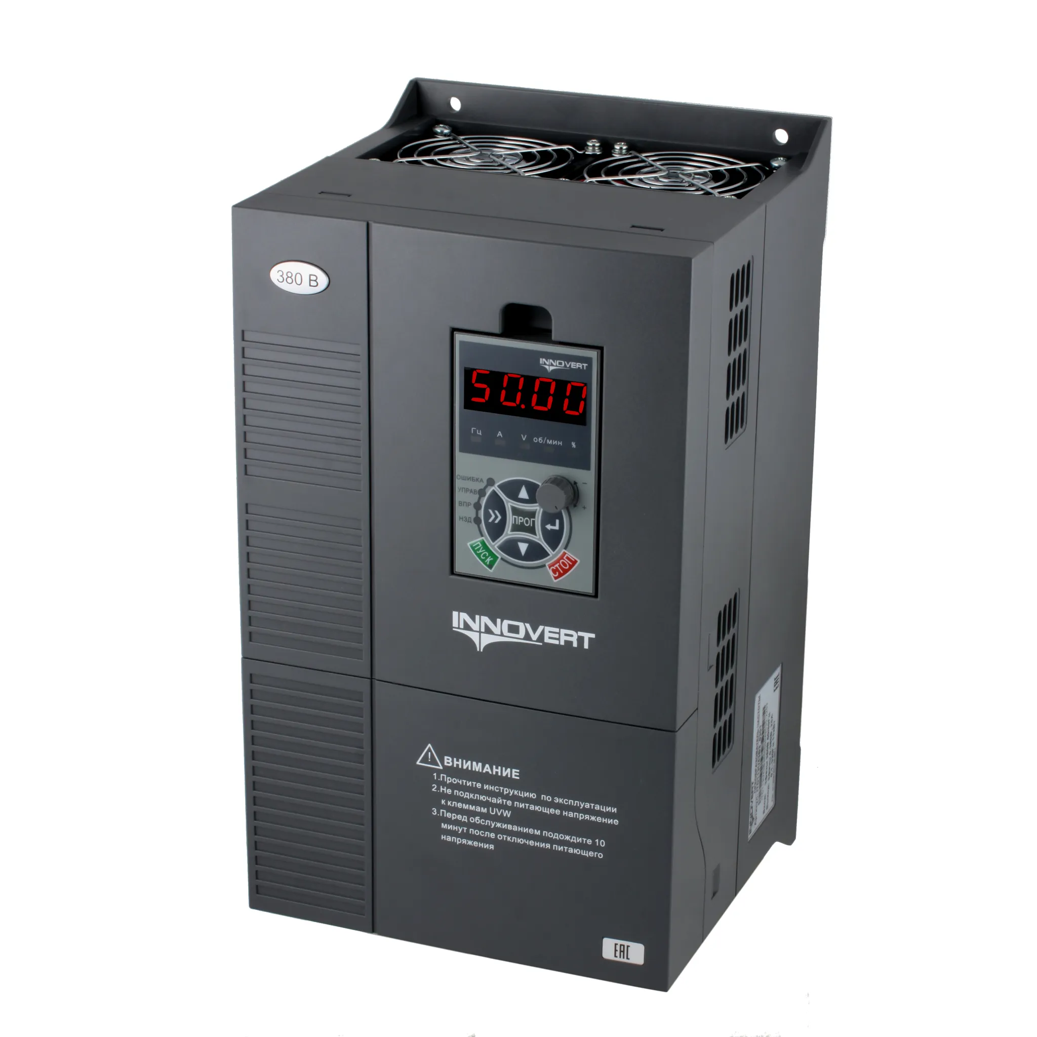 Преобразователь частоты INNOVERT PUMP IHD223P43T (22 кВтx380 В), выходной ток 45А
